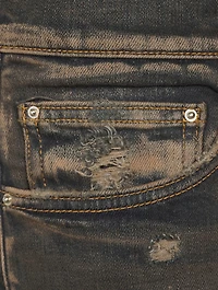 MX1 Skinny Jeans With Plaid