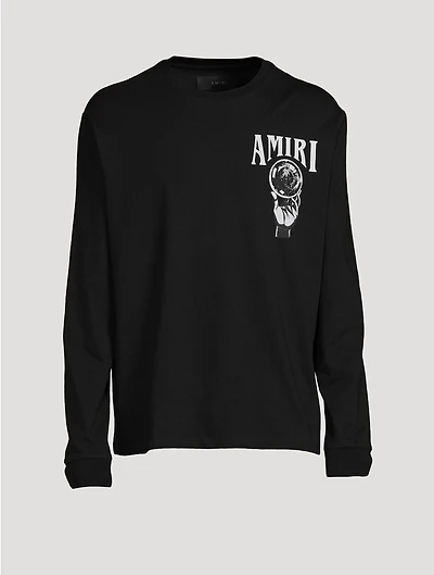 Crystal Ball Cotton Long-Sleeve T-Shirt