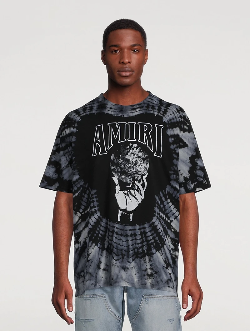 Crystal Ball Tie-Dyed T-Shirt