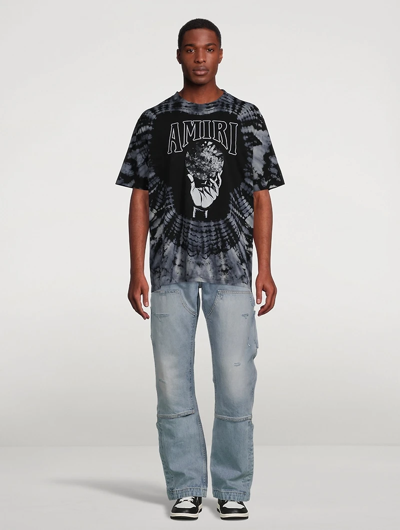 Crystal Ball Tie-Dyed T-Shirt