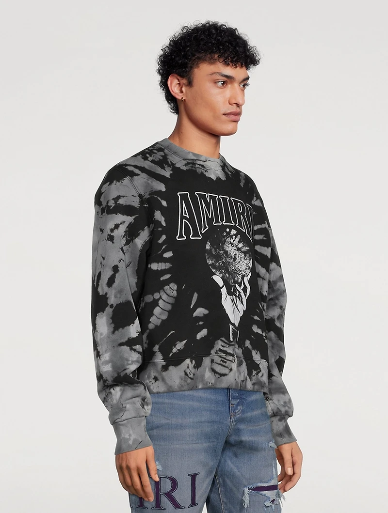 Crystal Ball Tie-Dye Sweatshirt