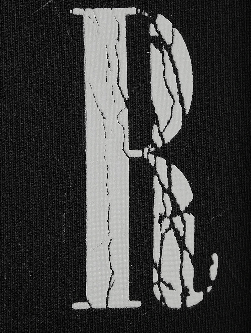 Cracked Dye Hoodie With Core Logo