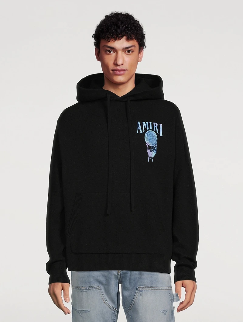 Crystal Ball Cashmere Hoodie