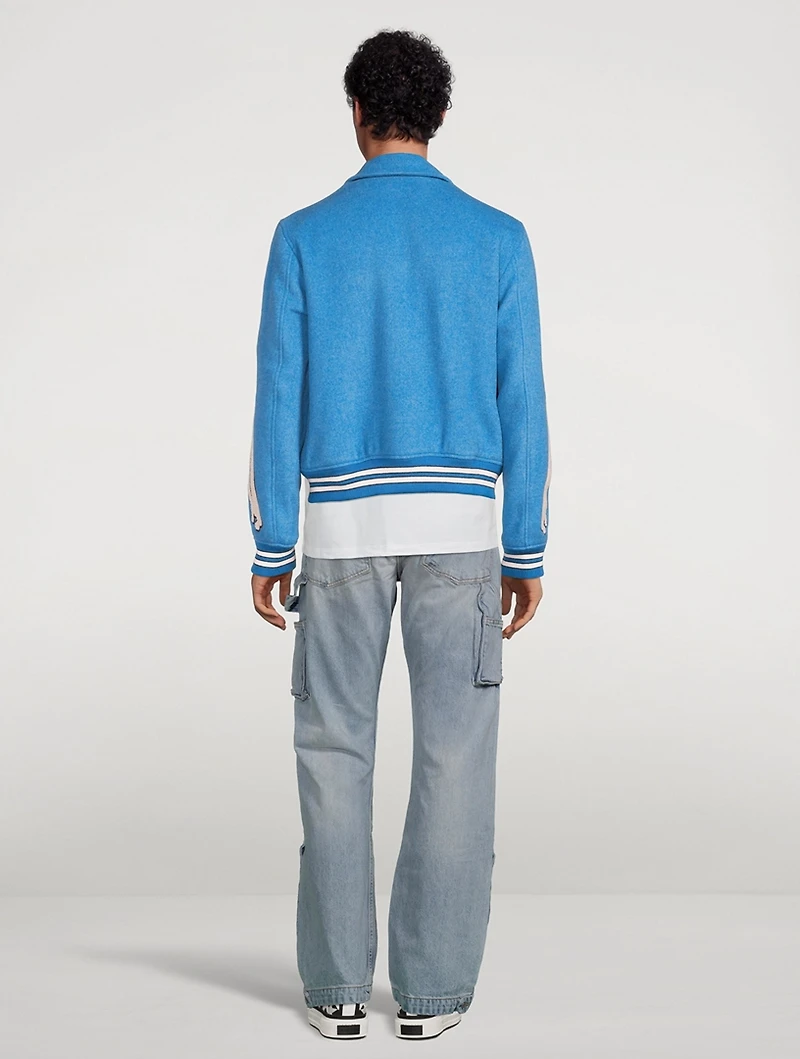 Bones Wool Varsity Jacket