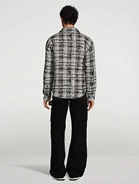 Tweed Padded Overshirt