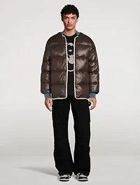 Denim Logo Parka