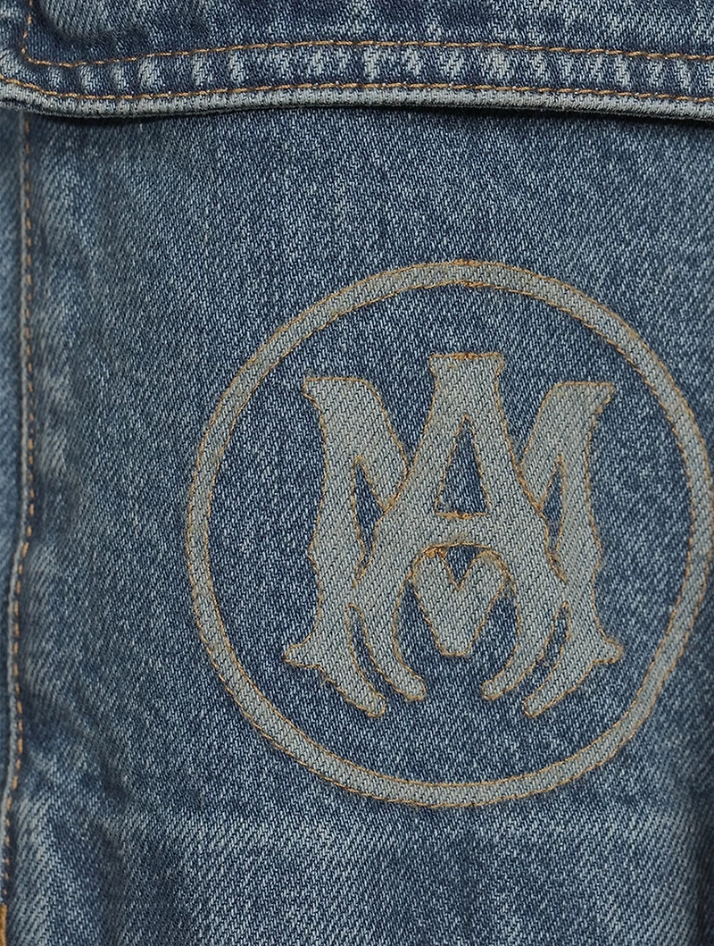 Denim Logo Parka