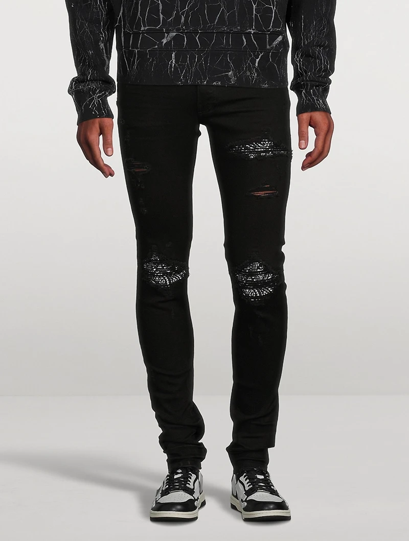 MX1 Bandana Skinny Jeans