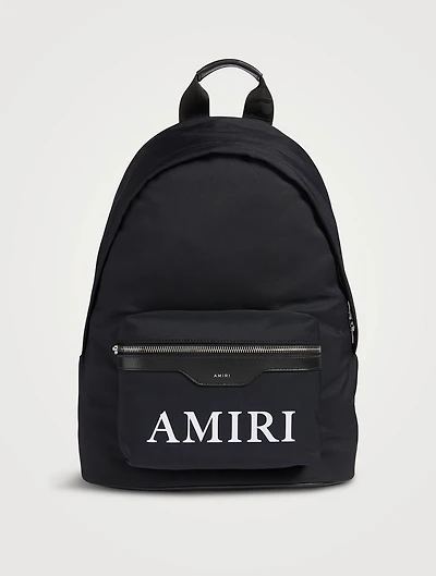 Nylon Logo Backpack