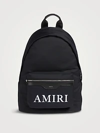 Nylon Logo Backpack