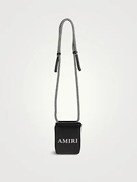Leather Crossbody Wallet