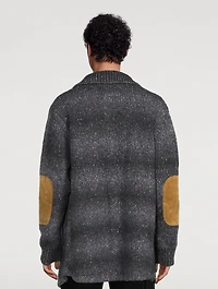 Space Dye Alpaca-Blend Overshirt