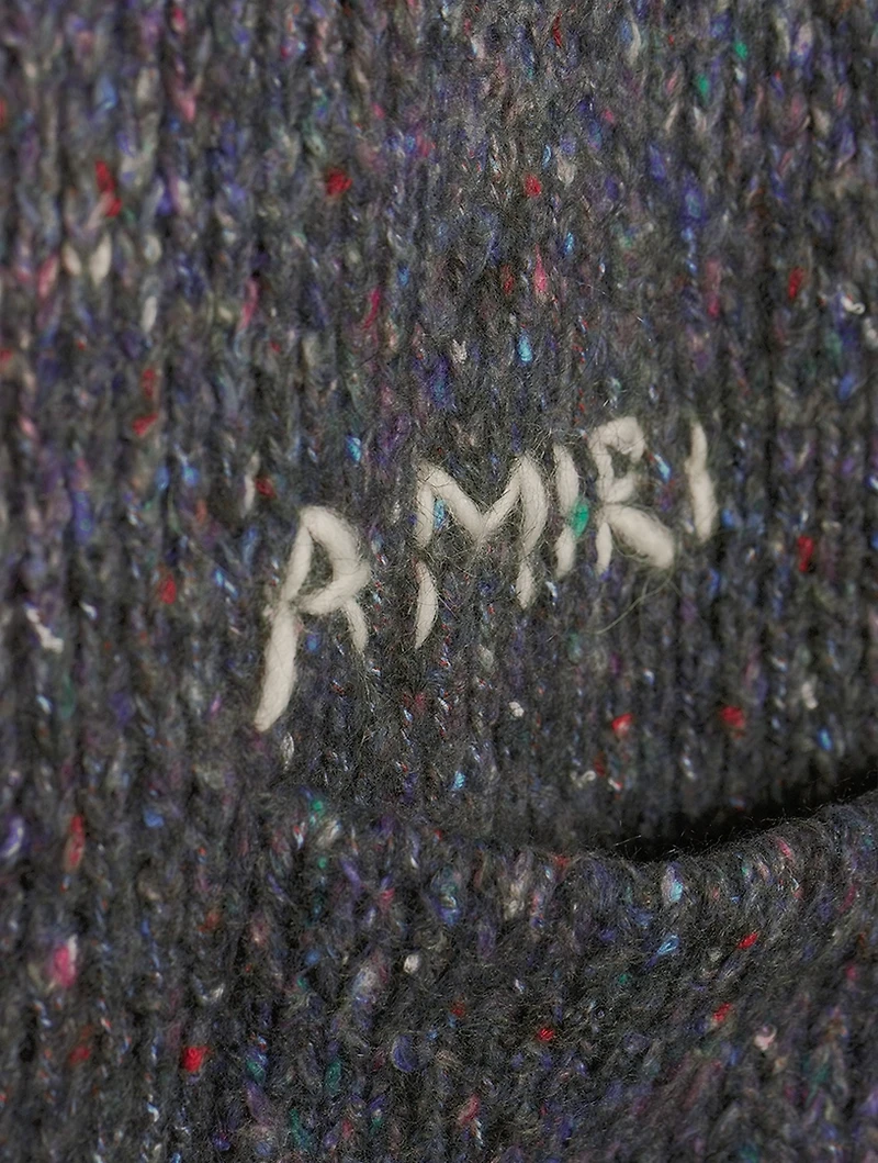 Space Dye Alpaca-Blend Overshirt