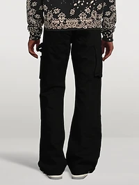 Cotton Straight-Leg Carpenter Jeans