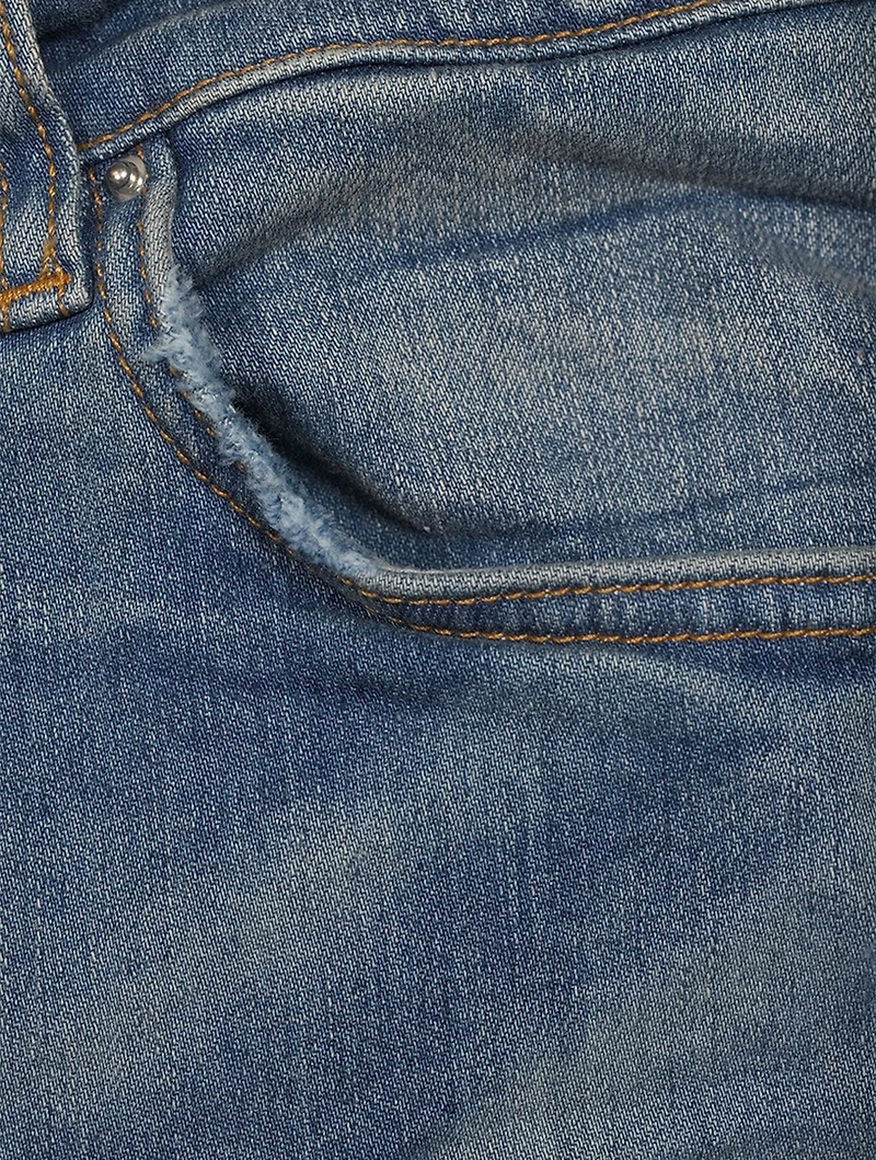 Serif Logo Slim-Fit Jeans