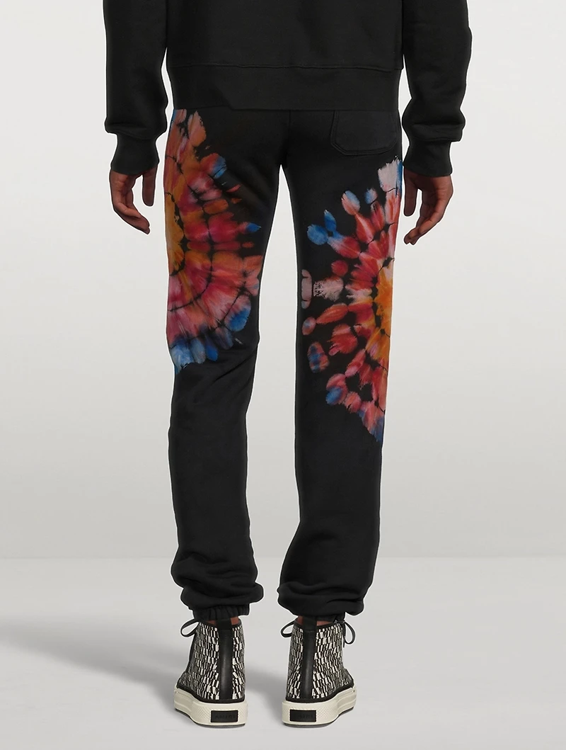 Spot Tie-Dye Sweatpants