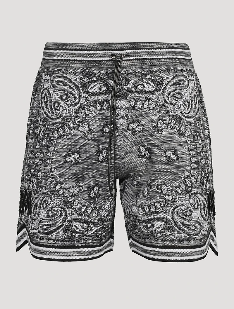Space Dye Bandana Shorts
