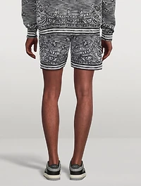 Space Dye Bandana Shorts