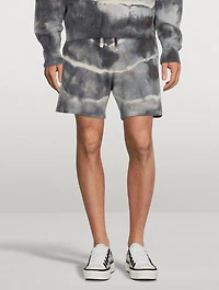 Cotton Tie-Dye Shorts