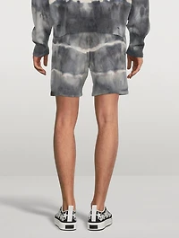 Cotton Tie-Dye Shorts