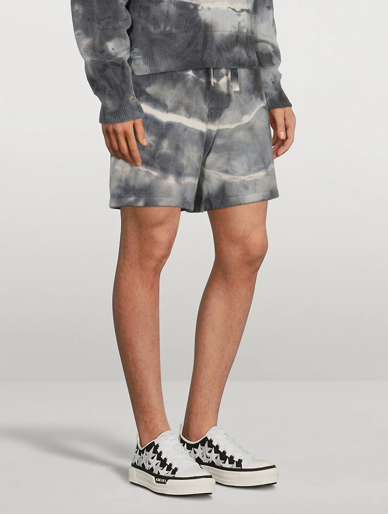 Cotton Tie-Dye Shorts
