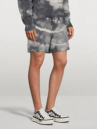 Cotton Tie-Dye Shorts