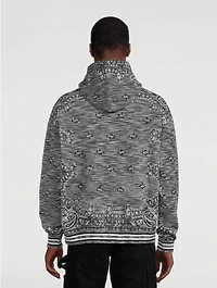 Space Dye Bandana Hoodie