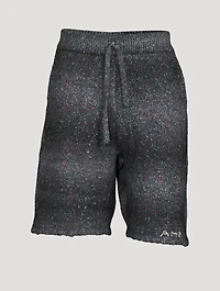 Space Dye Alpaca-Blend Shorts