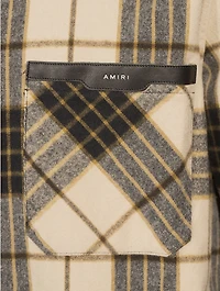 Dip Dye Plaid Shirt