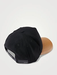 M.A. Wool And Leather Cap