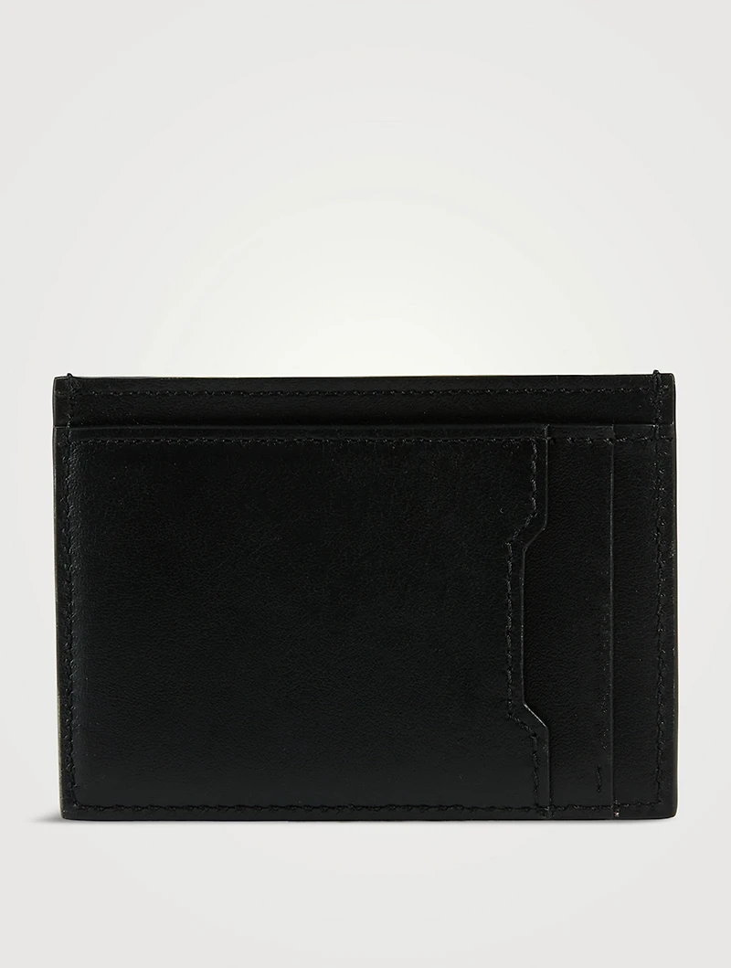 Leather Logo Card Case