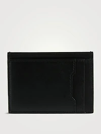 Leather Logo Card Case