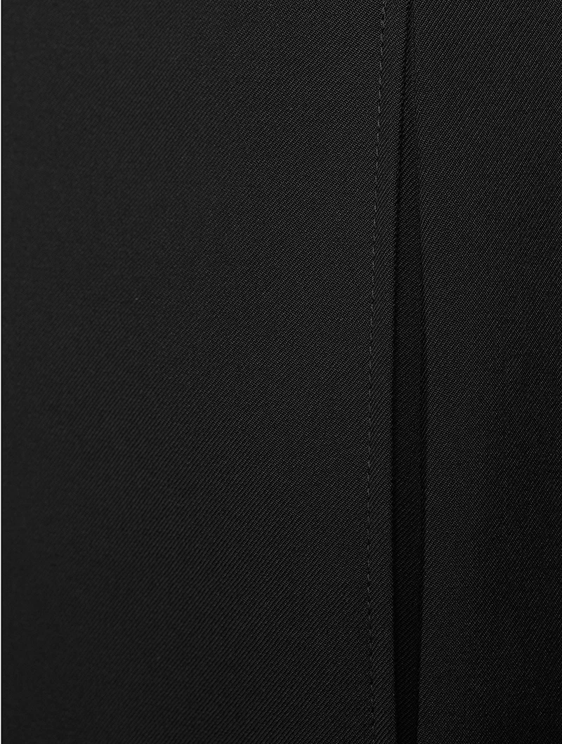 Wool Wide-Leg Pants