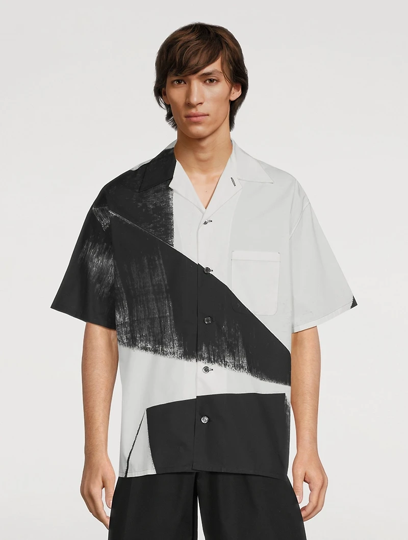 Brushstroke Hawaiian Shirt