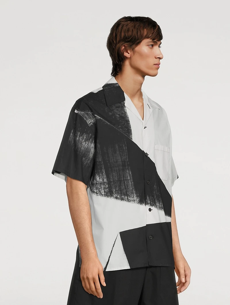 Brushstroke Hawaiian Shirt