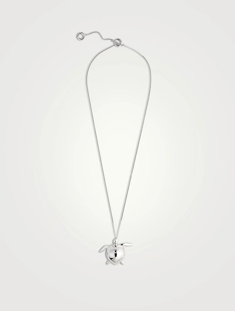 Turtle Locket Necklace