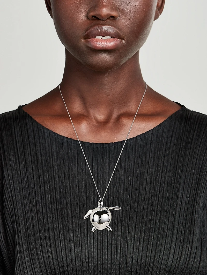 Turtle Locket Necklace