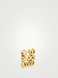 Pavé Anagram Earrings With Crystal