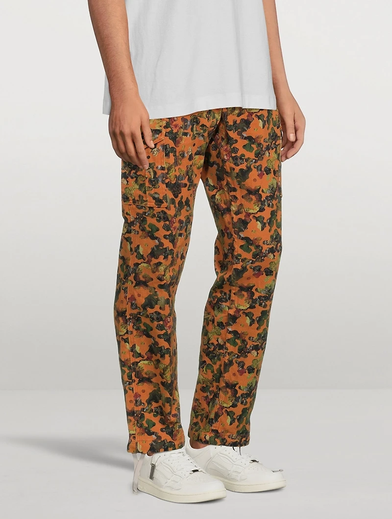 Stretch Twill Cargo Pants