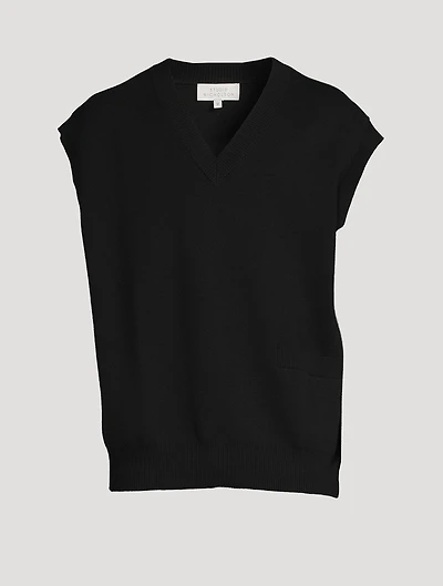 Foss Wool And Cotton Oversized Vest