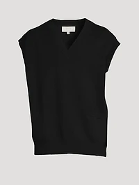 Foss Wool And Cotton Oversized Vest