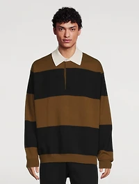 Tarak Wool And Cotton Rugby Sweater