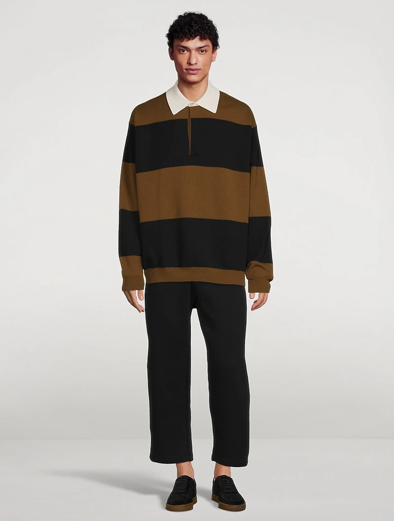 Tarak Wool And Cotton Rugby Sweater