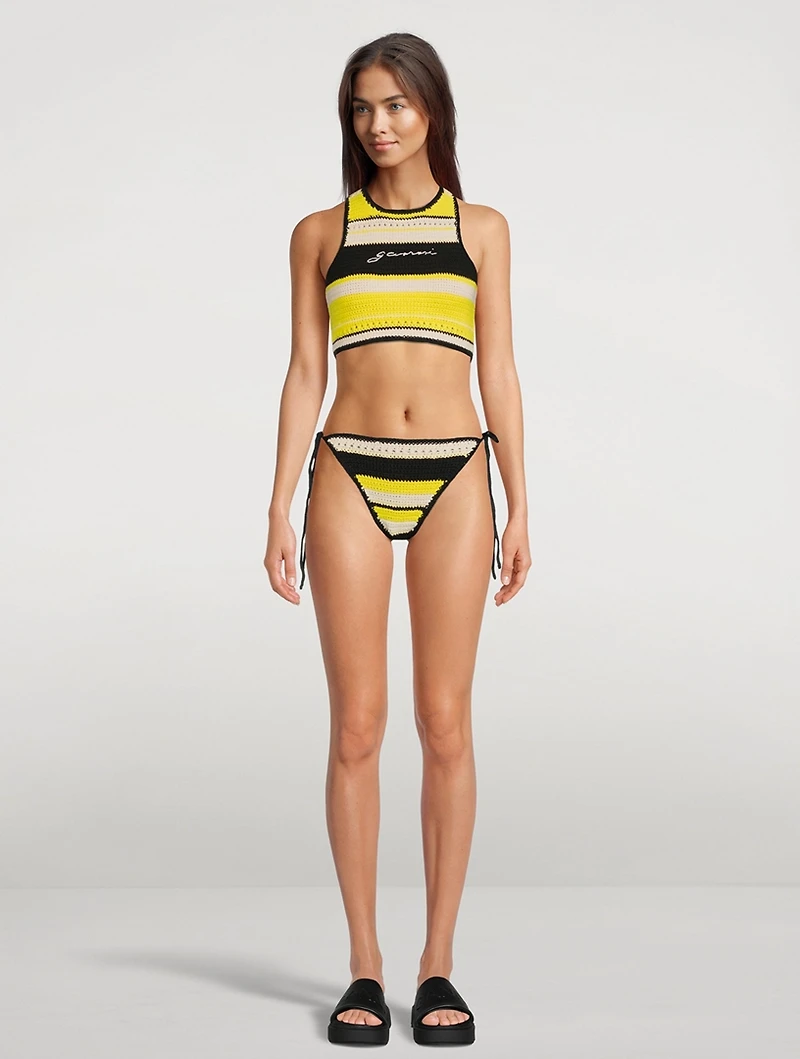 Crochet Racerback Bikini Top