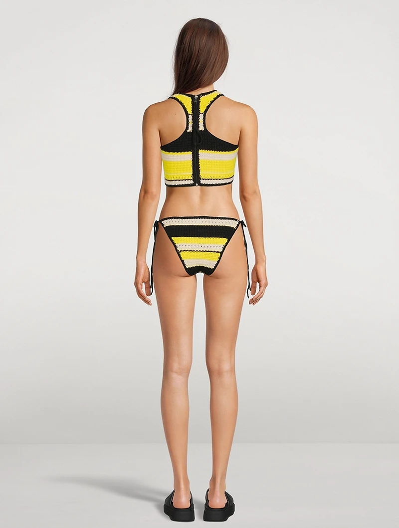 Crochet Racerback Bikini Top