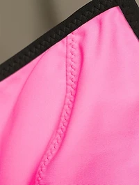Recycled Cutline Sporty Swim Top