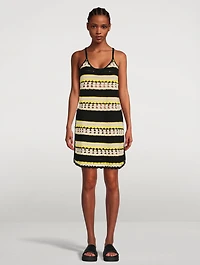 Crochet Cover-Up Slip Dress