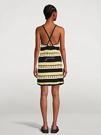 Crochet Cover-Up Slip Dress