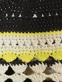 Crochet Cover-Up Slip Dress