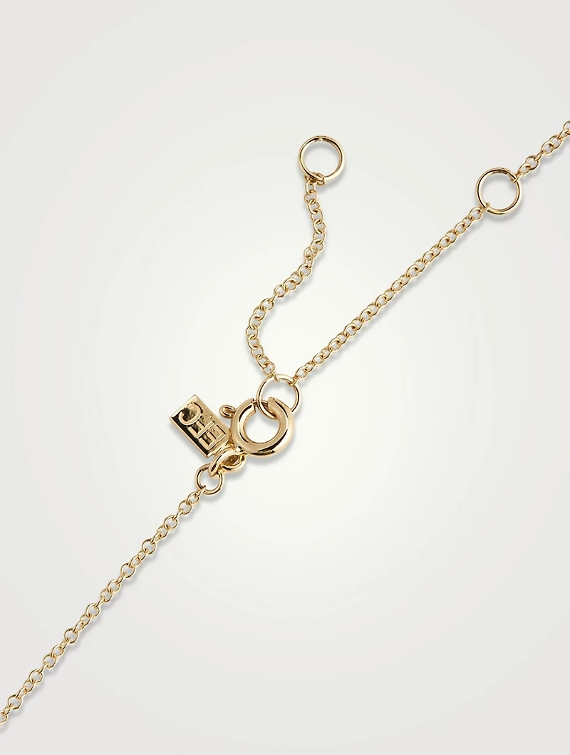 14K Gold Pearl Necklace